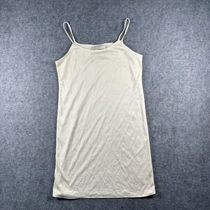 L.A. Conduct 3806433 Slip Dress 14 Ivory Spaghetti Strap Synthetic Blend